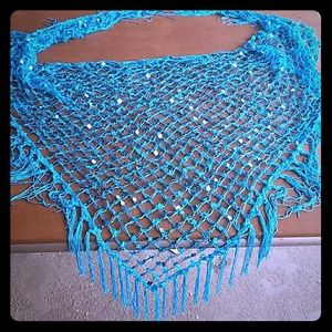 Belly dancing hip scarf
